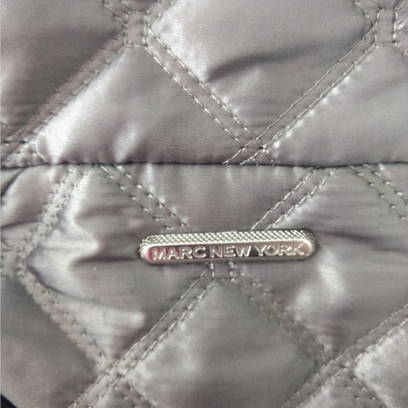 Quilted women's jacket by MARC NEW YORK. Size is medium. Grey col… - Picture 6 of 8